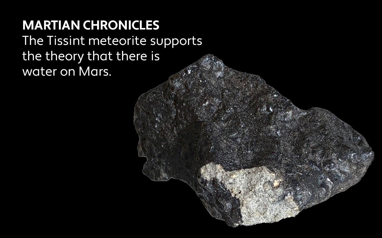Photo of Tissint meteorite